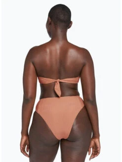 Vitamin A Sienna High Waist Bottom In Pink Sands Shimmer