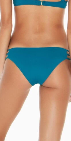 L Space Kennedy Full Cut Bikini Bottom In Mediterranean