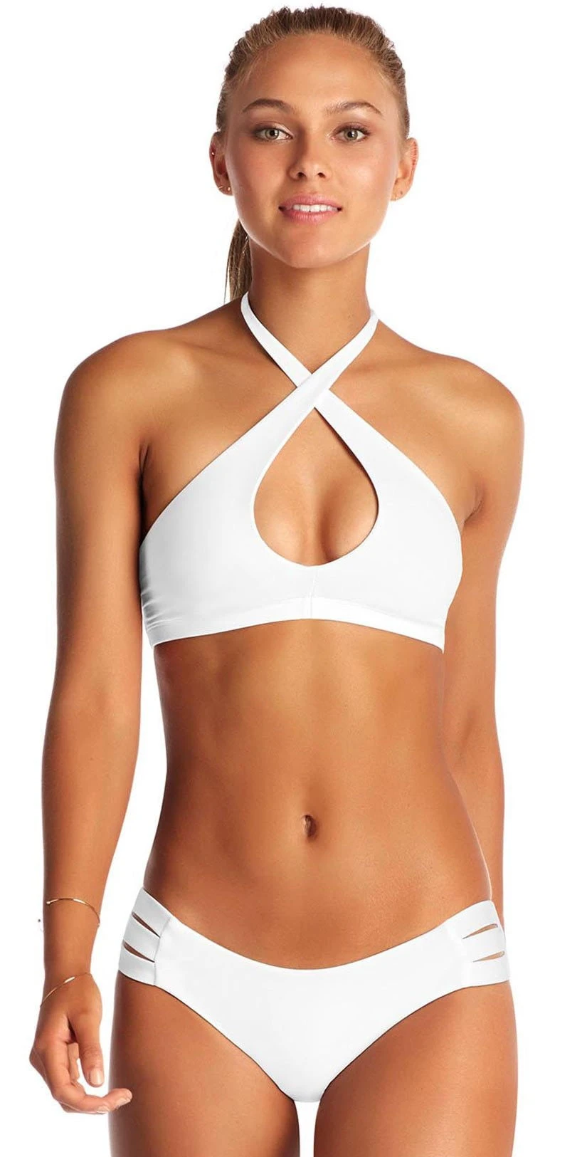Vitamin A EcoLux Emelia Bikini Bottom In White – Bild 2